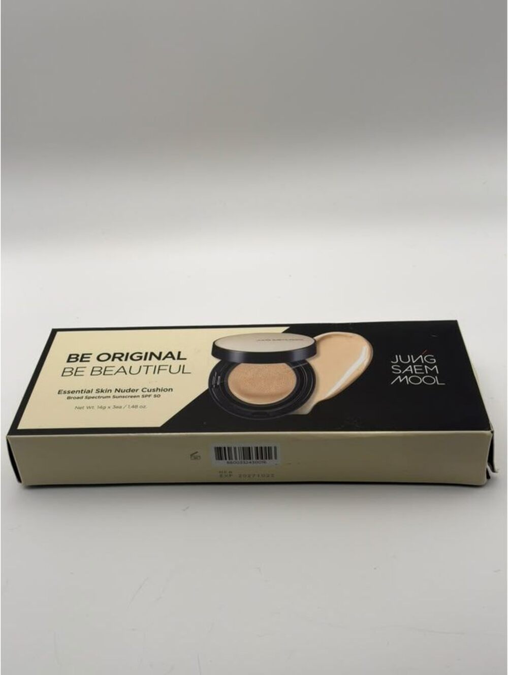 JUNG SAEM MOOL SKIN NUDER CUSHION 23 MEDIUM DEEP 3PC-2 REFIL